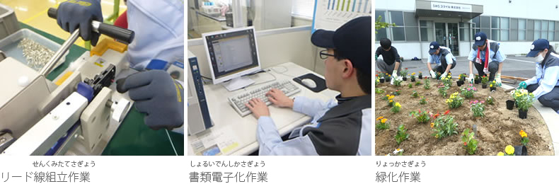 設備 作業 ふりがなあり Swsスマイル株式会社